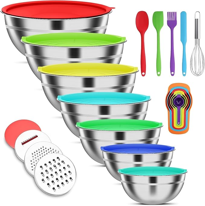 Mixing Bowls with Lids