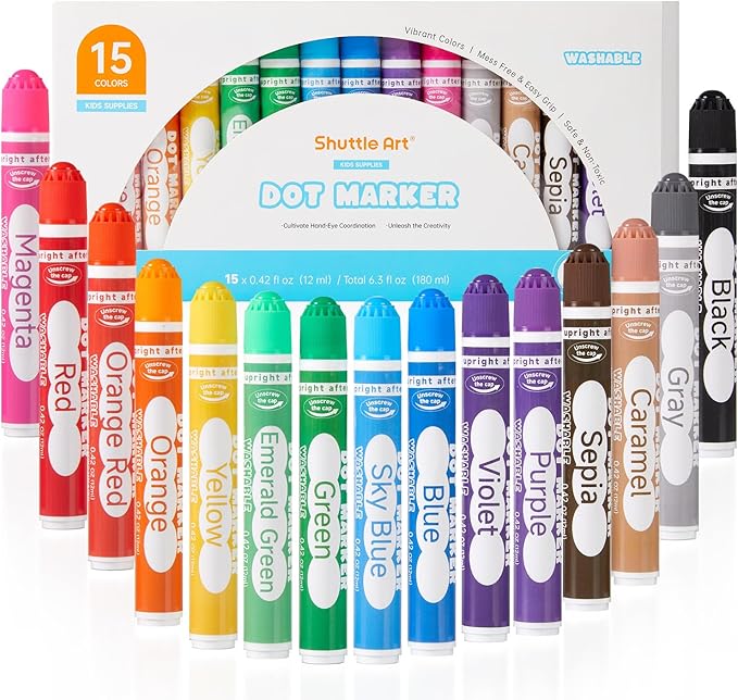 Washable Markers for Toddlers