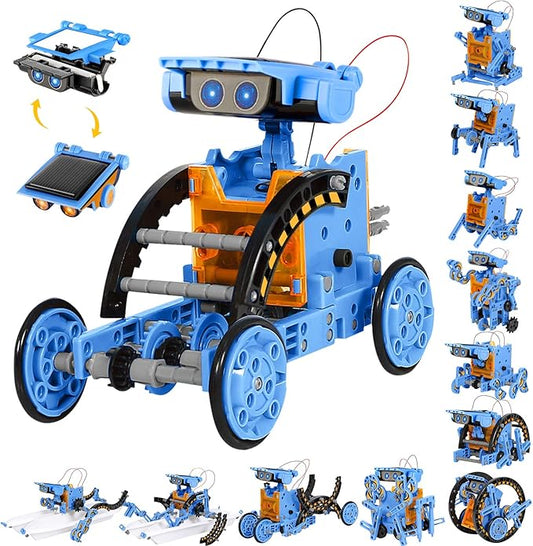 Stem 12 in 1 Solar Robot Toy